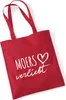 Huuraa Jutebeutel Moers verliebt 10 Liter Classic Red Produktbild-Vorschau 1
