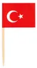 Türkei Party Deko Set 74 tlg. Partyset Partydeko rot weiß Produktbild-Vorschau 4