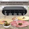 Syntrox Germany Raclette 8 Personen 4 Platten Heißer Stein Produktbild-Vorschau 5