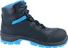 A black and blue work boot is shown against a white background. Anteprima dell’immagine prodotto