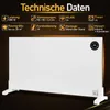 Vigevee Hybrid Infrarotheizung 1000 W mit WLAN, App, Touch Produktbild-Vorschau 2