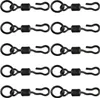 Fox Edges Kwik Change Hook Swivels - 10 Karpfenwirbel, Produktbild-Vorschau 1