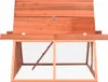 vidaXL Králíkárna 152x127x109,5 cm z masivního jedlového Náhled obrázku produktu 3