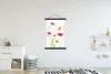 MuchoWow® Textilposter Mohn - Blumen - Frühling - Weiß Produktbild-Vorschau 2
