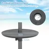 COSTWAY Ø50cm verstellbarer Schirmtisch, runde Tischplatte Produktbild-Vorschau 3