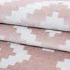 Kurzflor Teppich Wohnzimmer Pink 200x290 Rechteck Produktbild-Vorschau 6