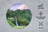 MuchoWow® Mauspad Mousepad Wasserfall - Sonnenuntergang - Produktbild-Vorschau 2