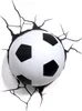 Wandtattoo Fußball, Durchbruch Wandaufkleber für Produktbild-Vorschau 1