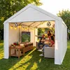 QEENTOE, garage per tende da campeggio, carport 3x6 metri, Anteprima dell’immagine prodotto 10