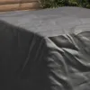 vidaXL Copertura per mobili da giardino nera 135 x 135 x 90 Anteprima dell’immagine prodotto 4