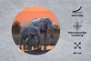 MuchoWow® Mauspad Mousepad Elefant - Tiere - Produktbild-Vorschau 2
