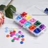 350ks Barevné knoflíky Barevné knoflíky (průměr 11 mm, 10 Náhled obrázku produktu 4