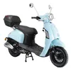 Motorroller Massimo 50ccm 45km/h Euro 5, babyblau mit Top Produktbild-Vorschau 4