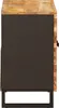 vidaXL Waschbeckenschrank Natur 62 x 33 x 58 cm Massivholz Produktbild-Vorschau 3