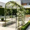 Metalen klimrek, groot boogvormig element voor de tuin, Productafbeelding-voorbeeld 1