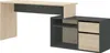 Dmora Schreibtisch Gardena 139x92x75 cm Braun, 2 Ablagen, 1 Produktbild-Vorschau 9