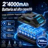Tagliasiepi a batteria 21V | 8000mAh | Motore 600W Anteprima dell’immagine prodotto 3