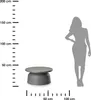 HowHomely | Couchtisch - OTTO2 - Grau - Minimalistisches Produktbild-Vorschau 6