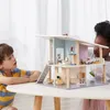 Set di bambole per famiglie di bambole in legno Viga Polarb Anteprima dell’immagine prodotto 4