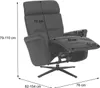 Relaxsessel MCW-L10, TV-Sessel Liegesessel, Liegefunktion Produktbild-Vorschau 11