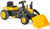 MalPlay Dětský šlapací traktor s přední lžící XXL, žlutý Náhľad obrázku produktu 17
