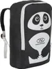 A product shot of a panda-themed sleeping bag. Produktbild-Vorschau
