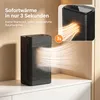 Intelligenter PTC Keramik Heizlüfter 1500W mit Produktbild-Vorschau 2