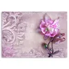 Leinwandbild blumen- und pflanzenmotiv 90x60 cm Feeby rosa Produktbild-Vorschau 3