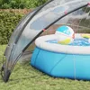 vidaXL Pool-Dome trasparente 546 x 516 x 250 cm PVC Anteprima dell’immagine prodotto 5
