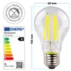 LED E27 Glühbirne Filament – 3,8W ersetzt 60W, , 806 Lumen, Produktbild-Vorschau 3