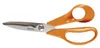 Fiskars 1000555 Coupe droite Orange, Acier inoxydable Voir les images du produit 1