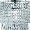 A close-up view of a crystal chandelier. Produktbild-Vorschau