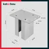 A diagram of a metal post anchor with dimensions and labels. Produktbild-Vorschau