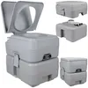 Toilette da campeggio portatile 20 + 12 l, grigio Anteprima dell’immagine prodotto 8