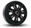 Coprimozzo NRM SUPERNORVA, nero 15" pollici. (4 x Anteprima dell’immagine prodotto 2