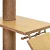 PawHut Katzenbaum im modernen Design mit Kratzstämmen, Produktbild-Vorschau 8