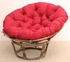 Rattan Papasan Sessel inkl. hochwertigen Polster , D 110 cm Produktbild-Vorschau 2