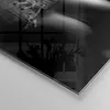 Bilder auf glas - Weiblicher Körper Leder Korsett Frau - Produktbild-Vorschau 5
