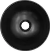 A top-down view of a black ceramic sink. Náhled obrázku produktu