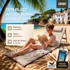 DETEX® Strandmatte mit Rückenlehne Gepolstert Beige Produktbild-Vorschau 2