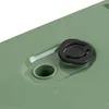 A close-up view of a green planter with a black plug and some text printed on it. Produktbild-Vorschau