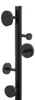 Appendiabiti moderno nero 176 cm Anteprima dell’immagine prodotto 7