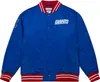 New York Giants NFL Mitchell & Ness Heavyweight Satin Jacke Produktbild-Vorschau 1