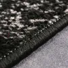 Teppich Kurzflor Sternmuster Modern in Schwarz für Produktbild-Vorschau 3