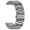 A close-up, studio shot of a metal watch band against a white background. Produktbild-Vorschau