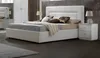 Modernes Schlafzimmer Set New Gemma in Weiß / Silber Produktbild-Vorschau 5