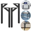 4pcs Tischbeine 72cm Y-förmig Schreibtischbeine Metall Produktbild-Vorschau 1