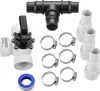MONZANA® Bypass Set Pool 12-teilig 3 Wege Ventil Anschluss Produktbild-Vorschau 1