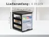 Hausfelder Schubladenbox A6, Box mit 3 Schubladen, Produktbild-Vorschau 3