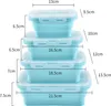 Skládací úložné boxy na čerstvé potraviny 4 ks Skládací Náhled obrázku produktu 2